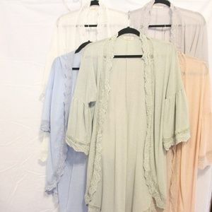Bundle of 5 Lightweight Kimonos XL Spadehill EUC